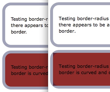 Border radius html